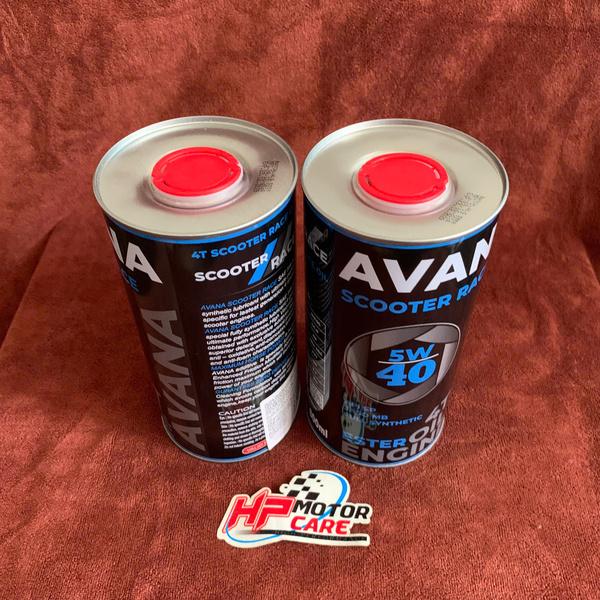 Nhớt Avana Scooter Race hiệu năng cao 10W-30 và 5W-40